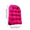 thumbnail image 6 of koolsoo Hanging Egg Chair Cushion Soft Basket Chair Cushion for Outdoor Porch Red, 6 of 6