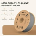thumbnail image 2 of Comgrow Hyper Series PLA 3D Printer Filaments with Accessories, for FDM Printers, Grey, 2 of 10