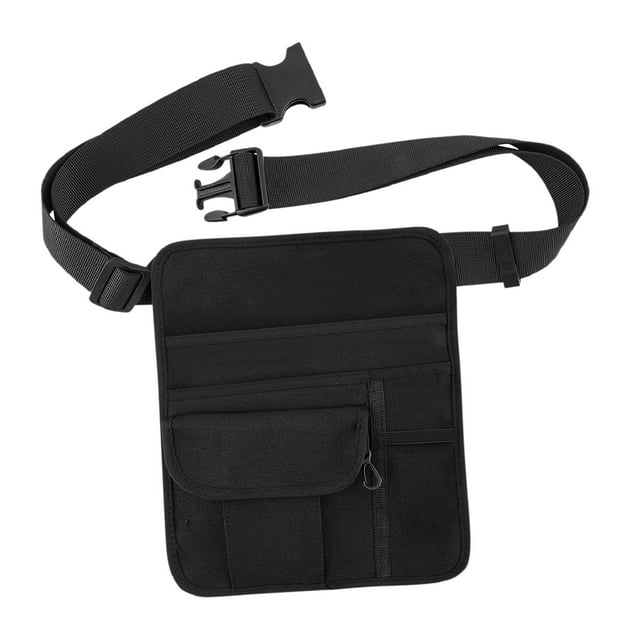 Restaurant Waiter Waist Money bolsillos con cinturón Server Waitress Delantal Bag para restaurantes, KTV, cafeterías, bares, jinwen Bolsa de dinero de cintura