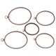 thumbnail image 1 of Aros para Bordar, 5 Piezas Aros De Bordado Bastidor para Bordar Bastidores para Bordar con Marco De Clip Universal Ovalado para Bordado, Costura, Punto De Cruz, Punta De Aguja, 1 of 4