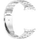 thumbnail image 4 of Correa de reloj de acero inoxidable Accesorios para Galaxy Watch8 Diseño clásico y fino Tres cuentas Correa de repuesto duradera y cómoda Compatible con 40 mm y 44 mm, 4 of 6