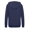 thumbnail image 5 of Women's Zip Up Y2K Hoodies 2026 Spring Casual Long Sleeve Sweatshirts Fall Winter Track Jackets with Pockets Dark Blue 3XL, 5 of 8