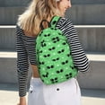 thumbnail image 5 of Naloa alien cartoons Print Durable Canvas College Rucksack,Laptop Excursion Backpack,Travel Notebook School Backpack,Bookbag For Men Women-Small, 5 of 5
