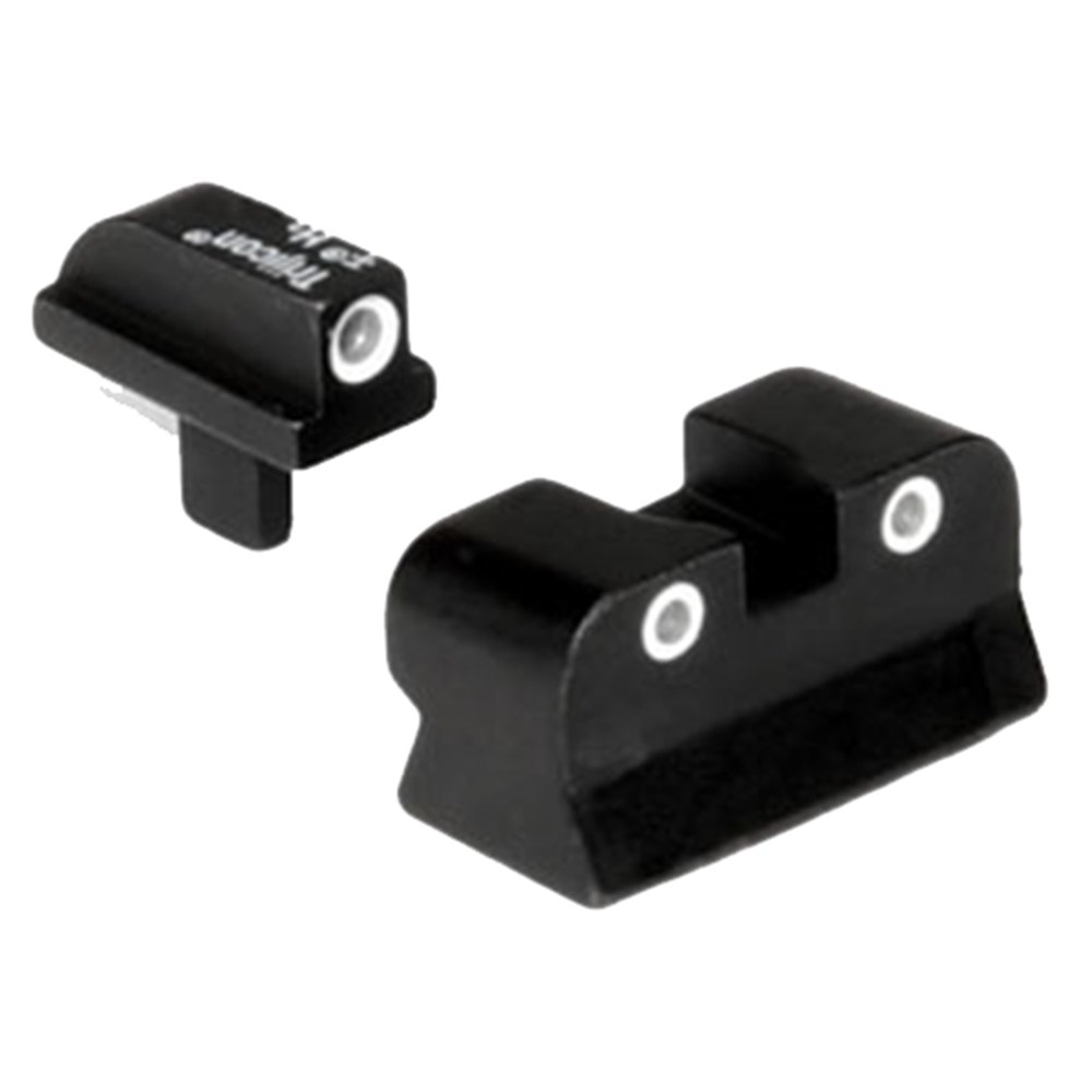 TRIJICON BRIGHT & TOUGH NIGHT SIGHTS COLT 1911 TRITIUM GREEN W/WHITE