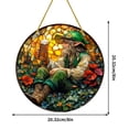 thumbnail image 2 of sruoe Suncatchers Windows Hanging, Indoor Outdoor Sun Catchers Ornaments, Sunlight Catcher, Colorful Acrylic Window Hanging Decoration for Garden Wall Hang Decor, 2 of 6
