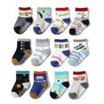 thumbnail image 1 of Calcetines de rayas para niños de primavera y verano, calcetines antideslizantes para bebés, calcetines para niños, 1 of 4