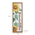 thumbnail image 2 of IH Casa Decor Framed Wall Sign Sunflower Welcome, 2 of 3