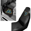 NCAA West Virginia 2 pc Front Floor Mats and West Virginia Car Seat Cover