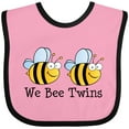 thumbnail image 3 of Inktastic We Bee Twins Boys or Girls Baby Bib, 3 of 4