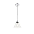 thumbnail image 4 of Living District LD4017D7C Histoire 1 Light Chrome Ceiling Pendant, 4 of 4