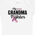 thumbnail image 4 of Inktastic Breast Cancer Awareness My Grandma is a Fighter Boys or Girls Baby Bodysuit, 4 of 5