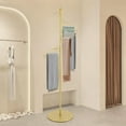 thumbnail image 4 of 5.58ft Height Scarf Display Rack Freestanding  Spiral Scarf Holder Scarf Organizer Pants Belt Jewelry Holder Space Saver for Closet Cloth Shop Home, 4 of 9