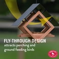 thumbnail image 4 of Perky-Pet the Architect Brown Wild Bird Feeder - 1/4 Cup Capacity, 4 of 9