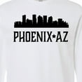 thumbnail image 4 of Inktastic Phoenix Arizona City Skyline Long Sleeve T-Shirt, 4 of 5