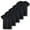 SET 5, variant on 5 Pack: Women's Dry Fit Tech Stretch Short-Sleeve Crew Neck Athletic T-Shirt (Available in Plus Size)