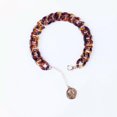 thumbnail image 5 of Tortoise Shell Acrylic Flat Cuban Link Chain Bracelet for Girls Pretty Bangles, 5 of 9