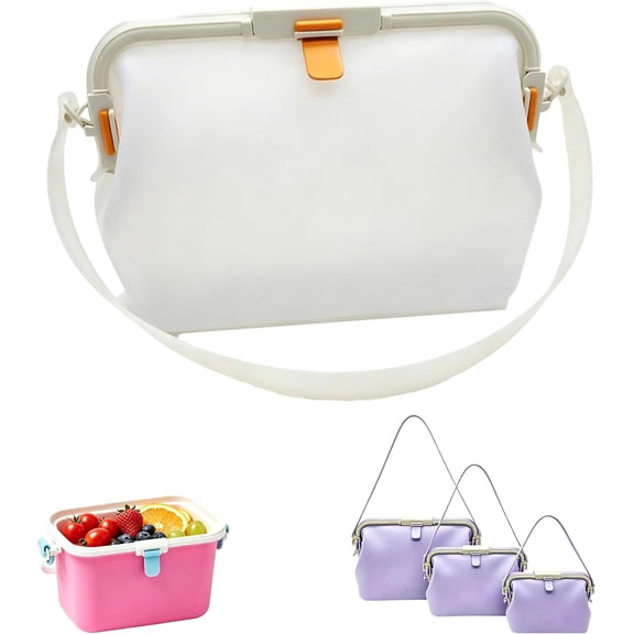 Waterproof Silicone Tote Bag,Foldable Waterproof Beach Bag,for Pool, Gym & Travel, Easy Clean Tote