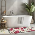 thumbnail image 2 of Pioneer Flower Floral Print Pattern Kitchen Rug Mat,Kitchen Runner Rugs Non Skid Washable,Decorative Kitchen Floor Mats for Kitchen,Sink,Laundry,17"x47.2", 2 of 7