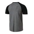 thumbnail image 5 of CaiJunJia George T Shirts for Men,Men's Casual Henley Shirts Classic Button Cotton Short Sleeve T-Shirt Summer Basic Solid Lightweight Tees Tops, 5 of 6