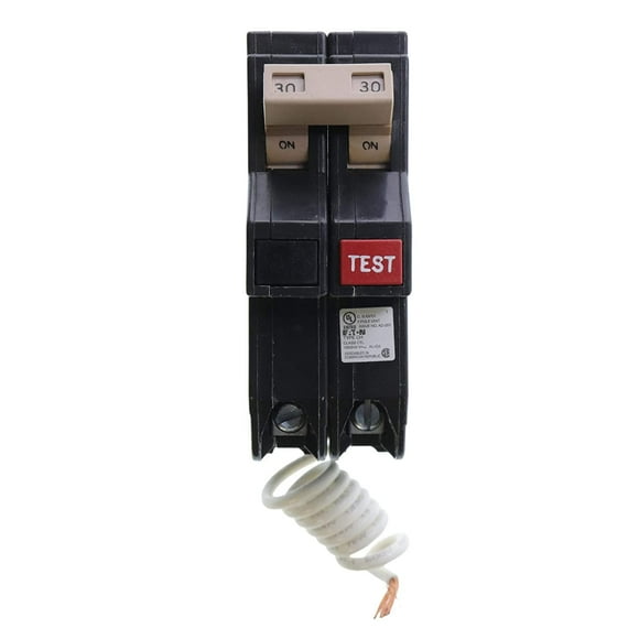 CH230GF Ground Fault GFCI Circuit Breaker, 2-Pole, 30A, 120/240V