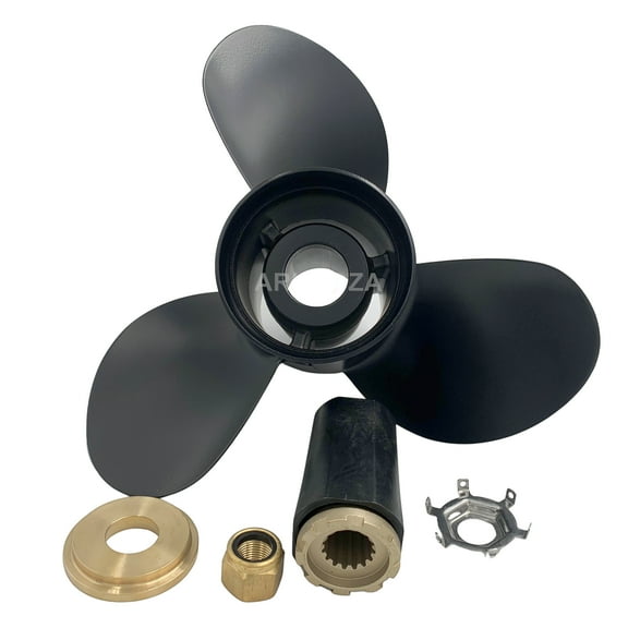 Boat Propeller 13 3/4x15 for Mercury Outboard 60-125HP Aluminum 15 Tooth OEM NO:48-77342A45 13.75x15