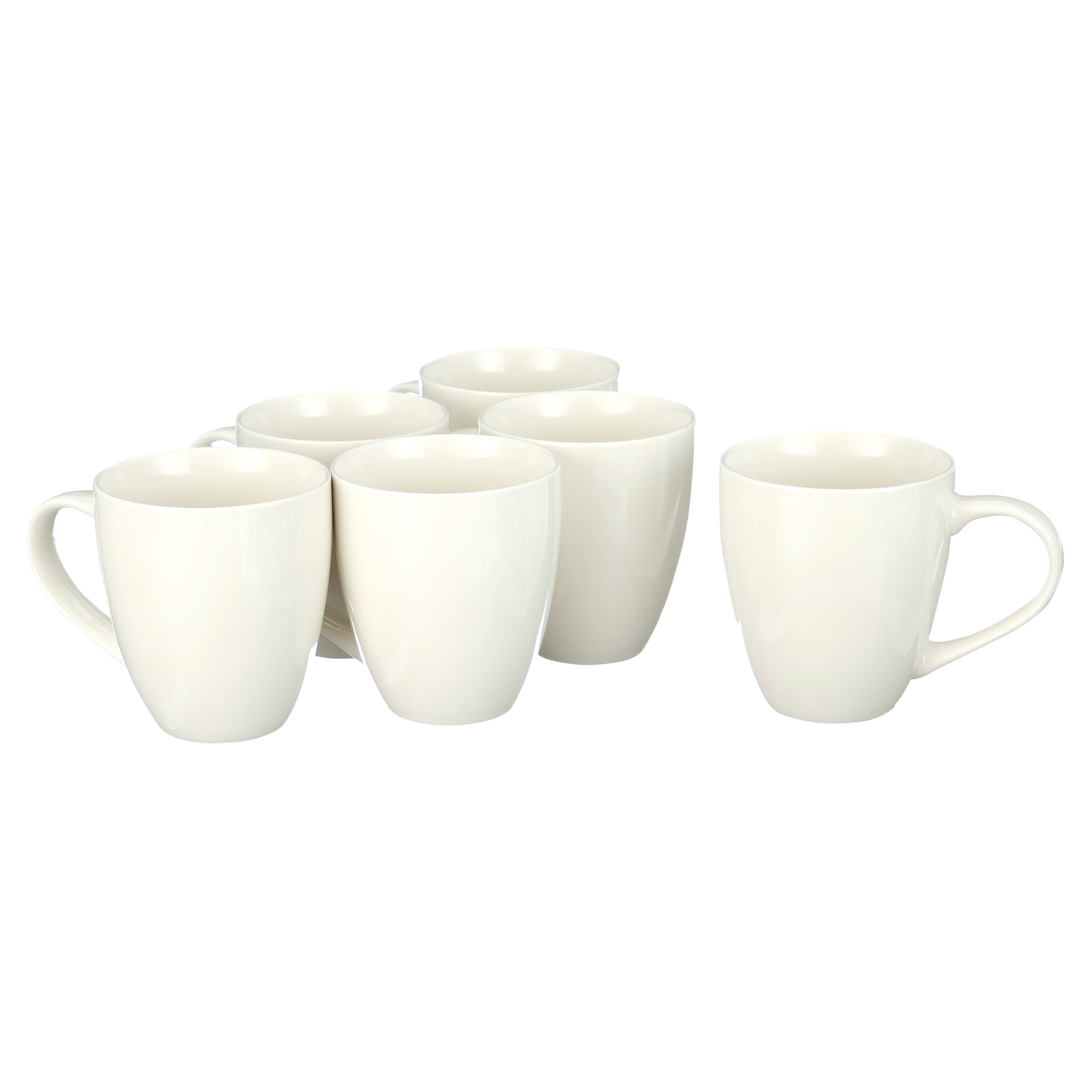 Amuse Professional Barista Cozy Collection Coffee Mug Set of 6