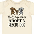 thumbnail image 4 of Inktastic Adopt a Rescue Dog Pet Boys or Girls Baby Bodysuit, 4 of 5