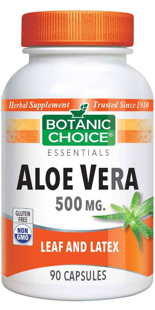 Botanic Choice Aloe Vera 500 mg.,90 capsules