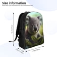thumbnail image 4 of Balery Daisy Koala Mochila - Mochila Estilosa y Duradera para Laptop de 15 Pulgadas con Tela Oxford Impermeable, 4 of 8