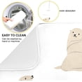 thumbnail image 2 of Dish Drying Mat for Kitchen Counter, Sea Lion Drying Matt Kitchen Counter Super Absorbent Dish Drainer Mat Coffee Mat Fast Drying Mat,18x24 Inch, 2 of 6