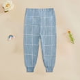 thumbnail image 2 of Infant 9-12 Months Boys Cargo Pants Hiking Pants Quick Dry Lightweight Winter School Pants 12-24 Months 2T 3T 4T 5T 6T 7T 8T 9T Children Navy Cargo Joggers Pants, 2 of 5