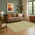 thumbnail image 7 of Addison Rugs Mayfield Premium Machine Washable Transitional Floral Beige Rectangle Rug, 9' x 12', 7 of 7