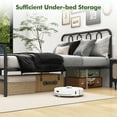 thumbnail image 6 of Gymax Stylish Full Size Metal Bed Frame Platform Bed Base w/ Headboard & Footboard, 6 of 10