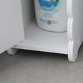 thumbnail image 4 of GoDecor Support de Rangement pour Armoire de Toilette en Papier Toilette Blanc Debout Libre, 4 of 7