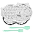 thumbnail image 3 of Stainless Steel Slow Feeder Licking Mat Large Interactive Food Bowl for Cats and Dogs, 3 of 4