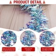 thumbnail image 3 of 10Pcs Tinsel Garland for Weddings, Party, Christmas, Birthday Decorations, Party Foil Tinsel Garland for Home Indoor Outdoor Party Supplies 3.5" Wide -Peacock Blue, 3 of 6