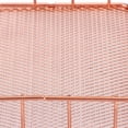 thumbnail image 3 of Desktop Storage Basket Rose Gold Metal Grid Fruit Clothing Table Organizing Storaging, 3 of 8