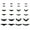 24 bats, variant on Halloween Bat Stickers with LED Light Adhesive PVC Clings Realistic Bat Decals for Window Wall Mantels Home Decoration