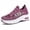 Purple, variant on ibiyuan Womens Orthopedic Walking Shoes Mesh Knitted Woven Walking Shoes Women Arch Support on Womens Platform Sneakers Lightweight Hands-Free Mary Jane Shoes Foam Shoes