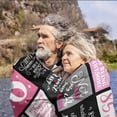 thumbnail image 2 of LHSHID 75th Birthday Gifts for Women Blanket 75th Birthday Decorations for Women Best Gifts for 75 Year Old Woman Happy 75th Birthday Ideas for Mom Grandparents Throw Blanket 40"x50", 2 of 7