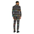 thumbnail image 2 of OppoSuits Men's Winter PAC-MAN™ Licensed Christmas Suit, 2 of 2
