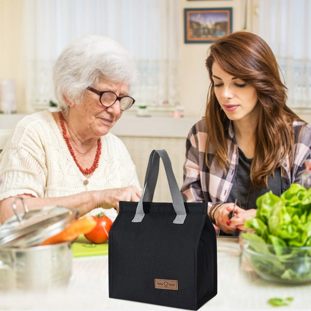Sac à Lunch pour Produit 2 Bento Portable Isolé Thermique Lunch pour Travail Voyage Léger Rangement