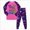 C66-Hot Pink, variant on 2-3 Years Toddler Baby Outfit Girl Long Sleeve Pullover Tops and Pants Set 2Pcs Infant Fall Winter Clothes School Set