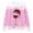 Light Pink, variant on Shadoumai Christmas Sweatshirts for Women Red Glass Graphic Sweater Funny Xmas Holiday Crewneck Pullover Tops