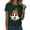 Z1-Dark Green, variant on enyan Spooky Season Shirt Happy Halloween Ghost Tshirt Women Halloween Floral Shirt Cute Autumn Pumpkin Graphic Tees Flower Outfits Tops Black,XL