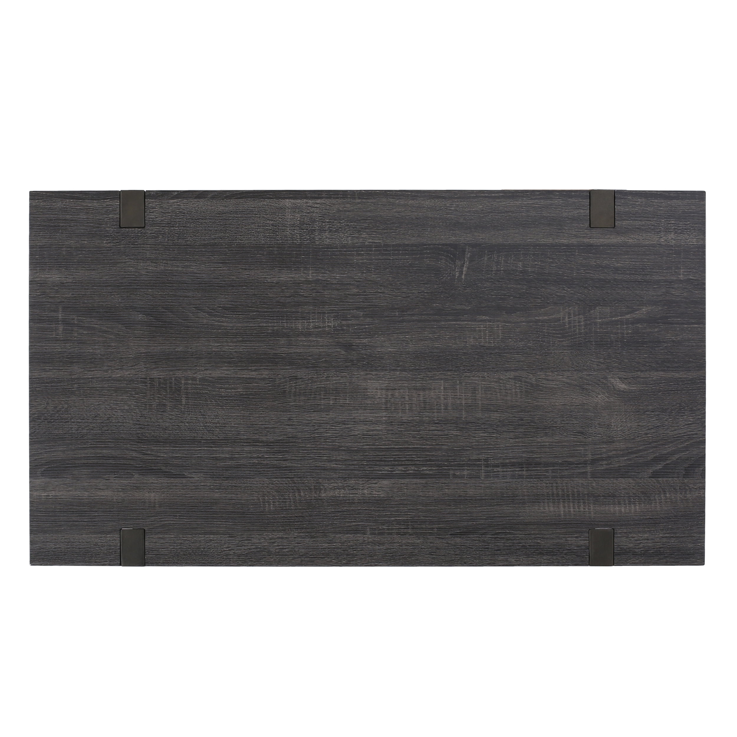 Noble House Abigail Black Oak Faux Wood Coffee Table