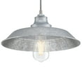 thumbnail image 3 of Westinghouse Lighting  Iron Hill One-Light Galvanized Steel Indoor Pulley Pendant, 3 of 5