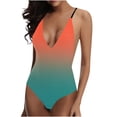 thumbnail image 4 of Maillot de Bain Grande Taille, Maillot de Bain pour Femmes, Bikini Mode Imprimé Dos Croisé Ensemble Maillots de Bain Grande Taille Tankinis Maillots de Bain, Robe Grande Taille, Maillots de Bain Grande Taille, 4 of 5