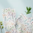 thumbnail image 5 of David Textiles 44" x 1 Yard Cotton Faith Hope Love Precut Fabric, White, 5 of 7