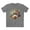 Athletic Heather, variant on Fan shirt, Shirt with Fan, Tee Shirt with Antique Fan